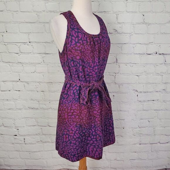 marc by Marc Jacobs Silk Dress Leopard Animal Print S - Picture 3 of 8